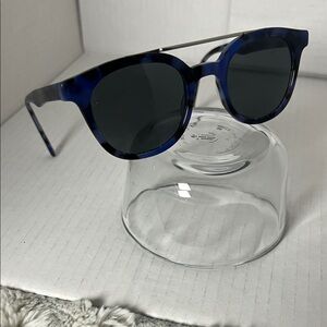 Stylish Kids Blue Tortoise Sunglasses